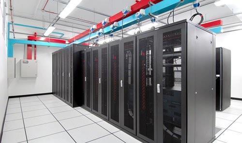 Hot Aisle And Cold Aisle Data Center Containment